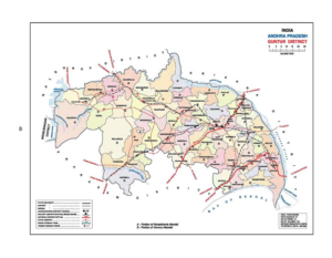 Guntur Mandal Map